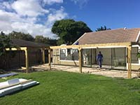 Timber Covered Patio Construction